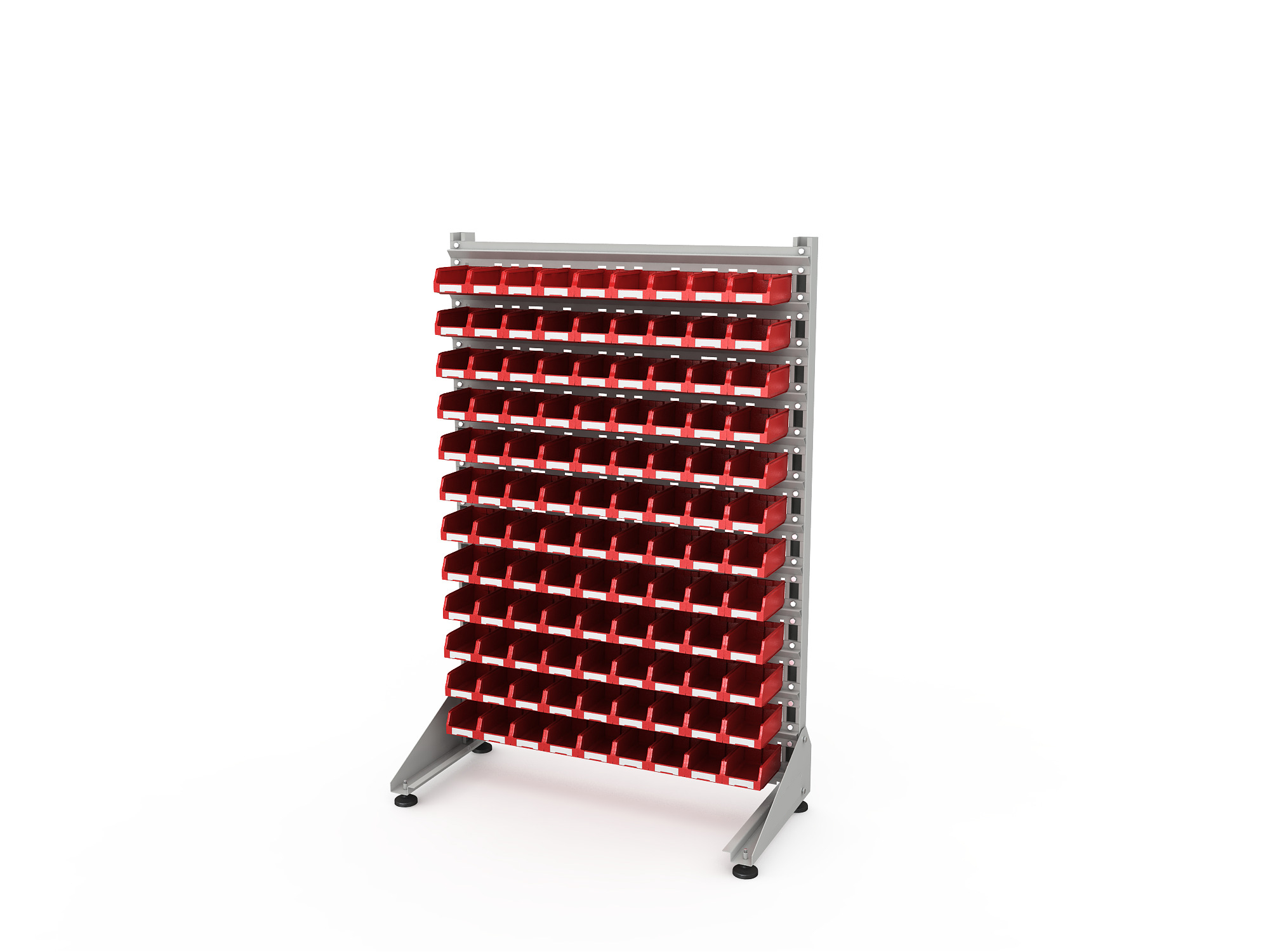 ER-00024051 Стеллаж для пластиковых лотков SORTEX односторонний 1500x1000x450.01