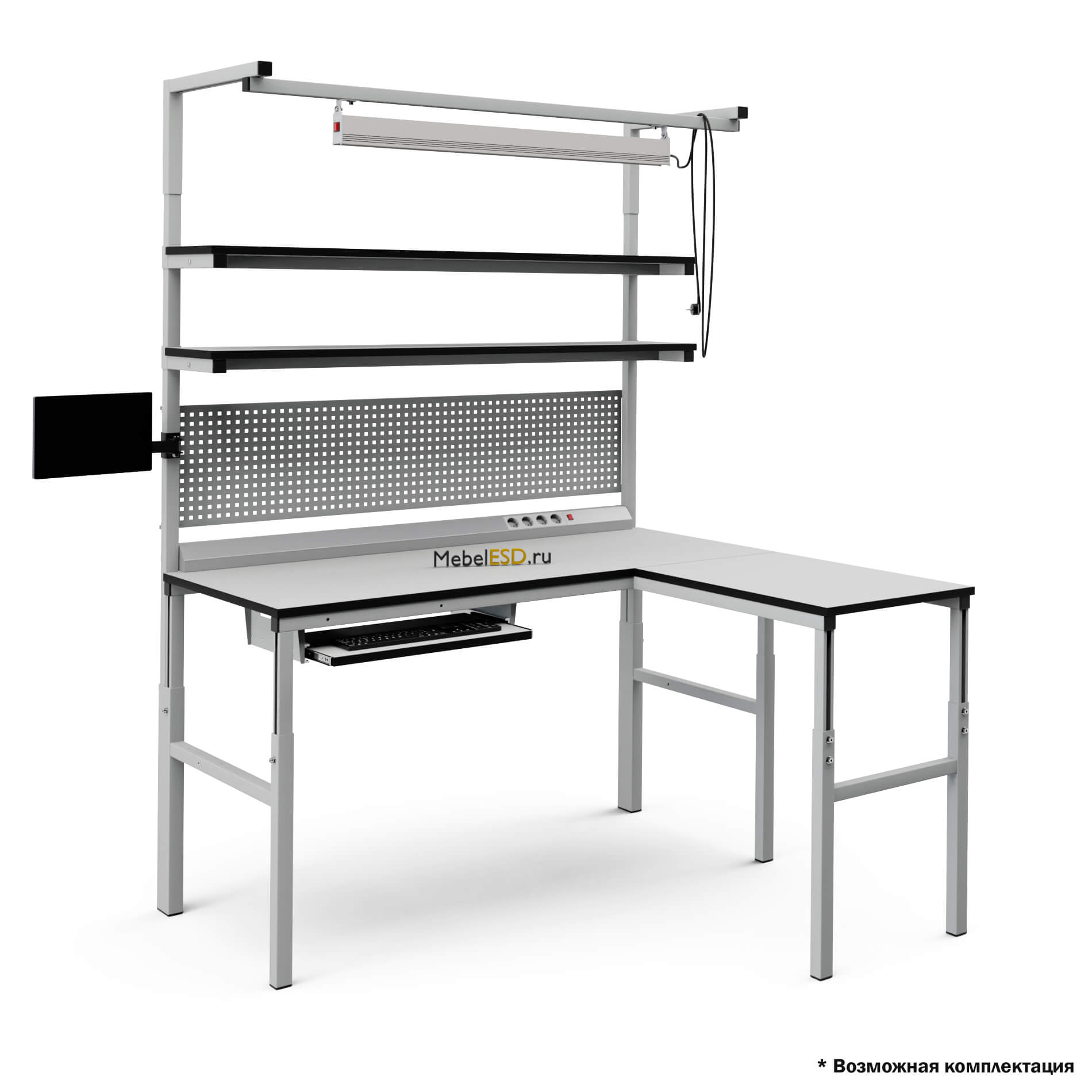 Возможная комплектация стола СП