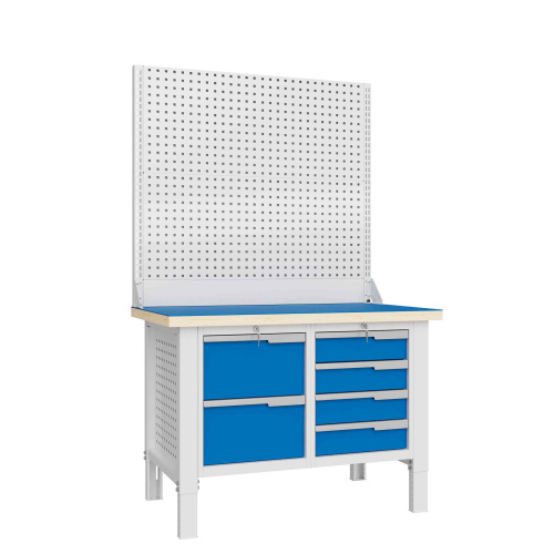 CTR 1232.S24.3-2 Верстак слесарный 2165x1193x743 мм